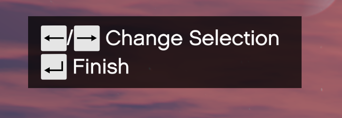 Change Selection